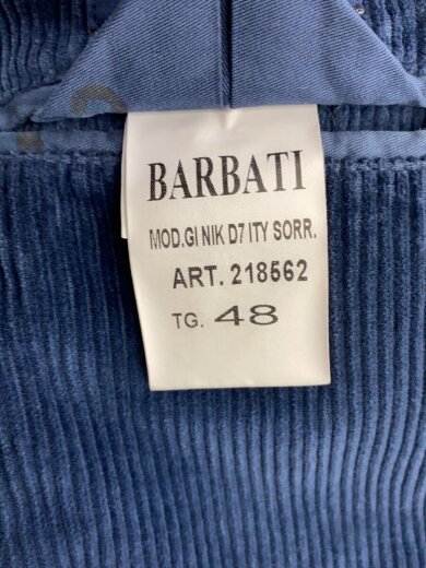 商品画像：BARBATI/テーラードジャケット/48/コーデュロイ/NVY 5