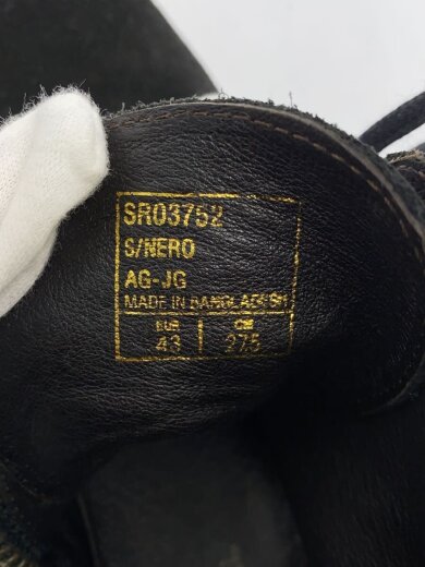 商品画像：レースアップブーツ/27.5cm/BLK/レザー 5