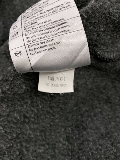 商品画像：パーカー/--/コットン/GRY/無地/K288-026 5