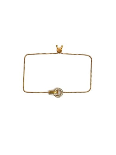 商品画像：HOLLOW/ブレスレット/--/スワロフスキー/GLD/レディース 1