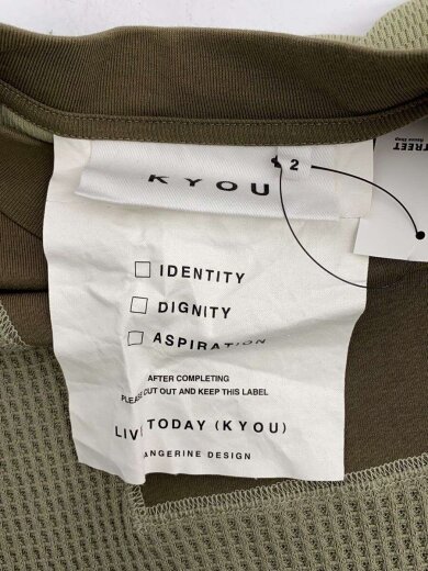 商品画像：KYOU/スウェット/2/コットン/KHK/KU4SSUSWT02 3