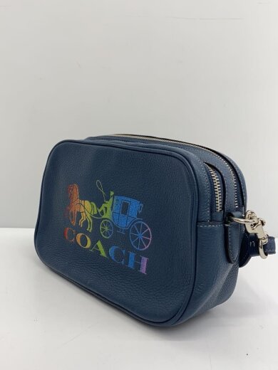 商品画像：ショルダーバッグ/レザー/NVY/F76767 2