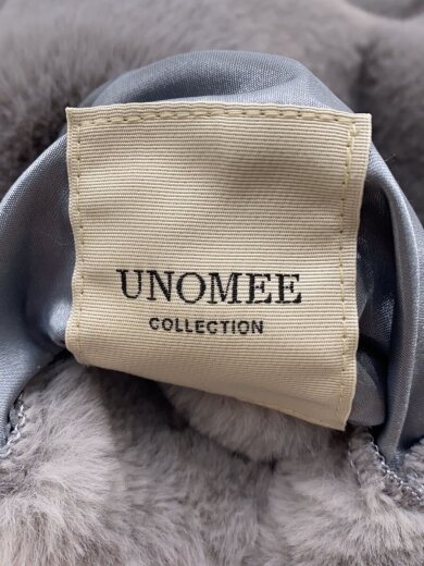 商品画像：UNOMEE/コート/FREE/ポリエステル/GRY/無地/リバーシブルファーコート 3