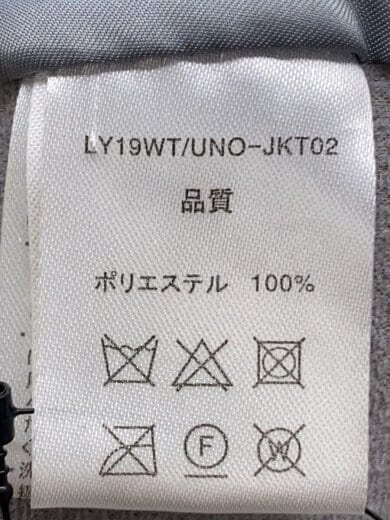 商品画像：UNOMEE/コート/FREE/ポリエステル/GRY/無地/リバーシブルファーコート 4