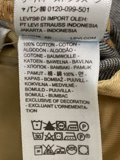 商品画像：BLUETAB ANCHOR RELAXED/ストレートパンツ/31/デニム/IDG/PC9-0033V-0001 5