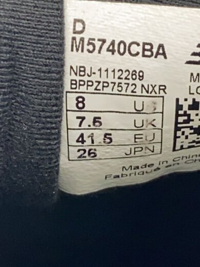 商品画像：M5740/ブラック/26cm/BLK 5