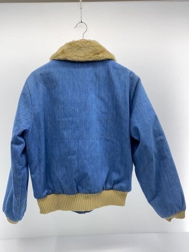 商品画像：70s/シャンブレージャケット/M/コットン/IDG/無地/G-1タイプ/フライトジャケット 2