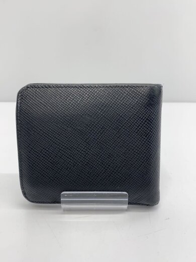 商品画像：2つ折り財布/レザー/BLK/メンズ/2M0738 2