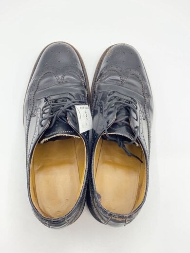 商品画像：ドレスシューズ/26cm/BLK/レザー/ウィングチップ 3