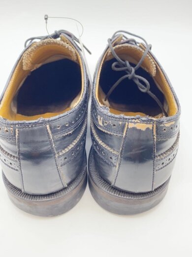 商品画像：ドレスシューズ/26cm/BLK/レザー/ウィングチップ 6