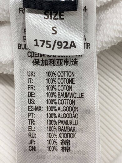 商品画像：パーカー/S/コットン/WHT 4