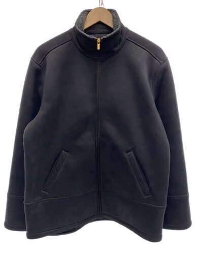 商品画像：フェイクムートン/90s/内側ボア/ジャケット/L/ポリエステル/BLK 1