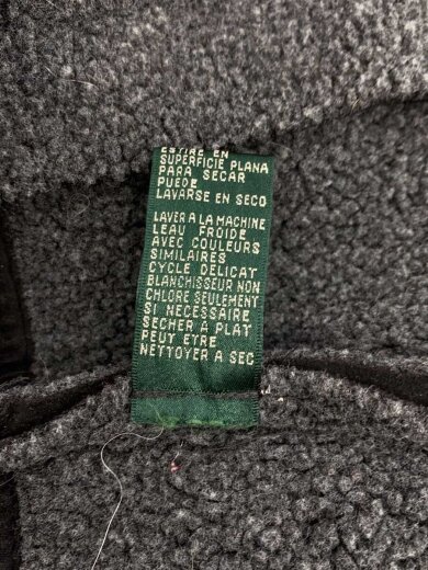 商品画像：フェイクムートン/90s/内側ボア/ジャケット/L/ポリエステル/BLK 5