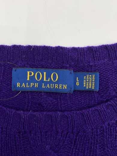 商品画像：カシミヤ混/ニット・セーター(薄手)/L/ウール/PUP 3