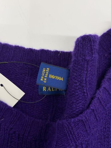 商品画像：カシミヤ混/ニット・セーター(薄手)/L/ウール/PUP 4