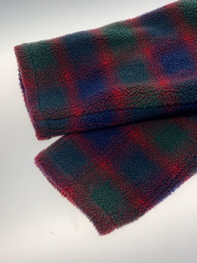 商品画像：フリースジャケット/M/アクリル/チェック 5