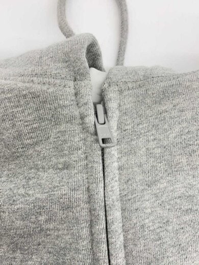 商品画像：DOUBLE ZIP PARKA/ジップパーカー/2/コットン/GRY/KAIKO-24-101 7