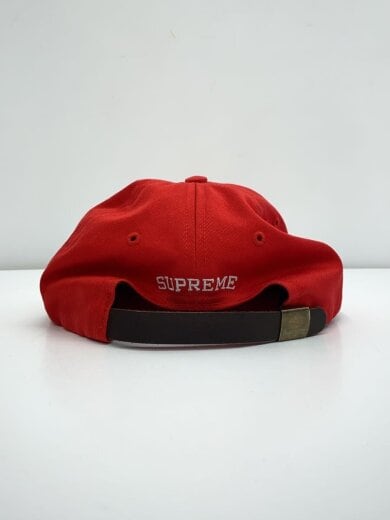 商品画像：Visor Label 6 Panel/キャップ/FREE/コットン/RED/メンズ// 3