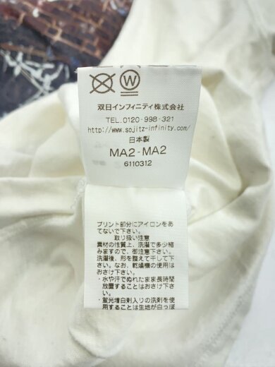 商品画像：Tシャツ/M/コットン/WHT/プリント/211727651 5