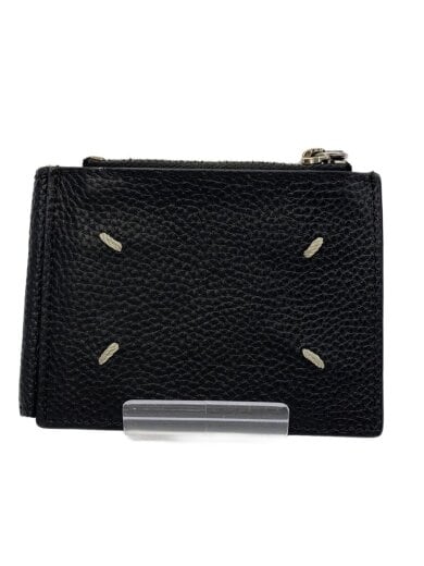 商品画像：2つ折り財布/レザー/BLK/メンズ// 2