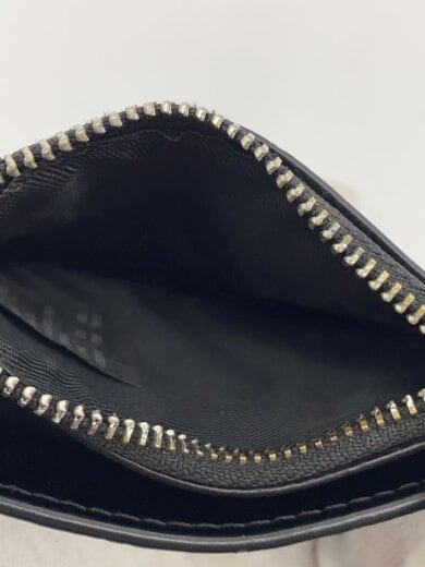 商品画像：2つ折り財布/レザー/BLK/メンズ// 4