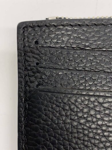 商品画像：2つ折り財布/レザー/BLK/メンズ// 7