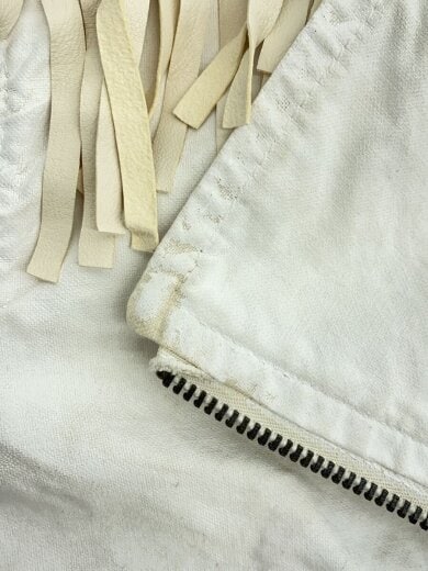 商品画像：ダブルライダースジャケット/S/コットン/WHT 7