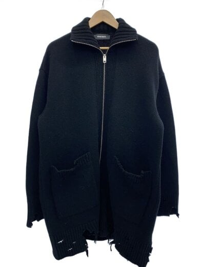 商品画像：カーディガン(厚手)/XS/ウール/BLK 1