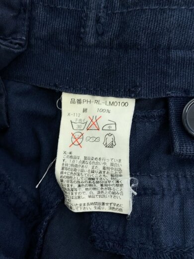 商品画像：ショートパンツ/34/コットン/NVY/PH-RL-LM0100// 5