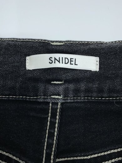 商品画像：24AW/ストレッチフレアデニムパンツ/ブーツカットパンツ/0/デニム/BLK/SWFP241042// 4