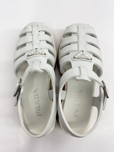 商品画像：ウェッチプラットフォームサンダル/37/WHT// 3
