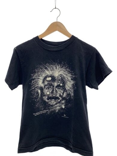 商品画像：cotton expressions/90s/USA製/アインシュタイン/蓄光/Tシャツ/L/コットン/BLK// 1