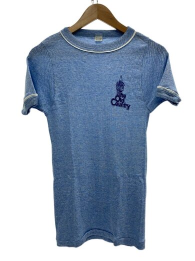 商品画像：70sUSA製//Sportwear/Tシャツ/M/ポリエステル/BLU// 1
