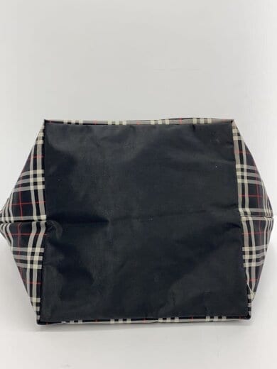商品画像：トートバッグ/ナイロン/BLK/チェック/BT601-204 4