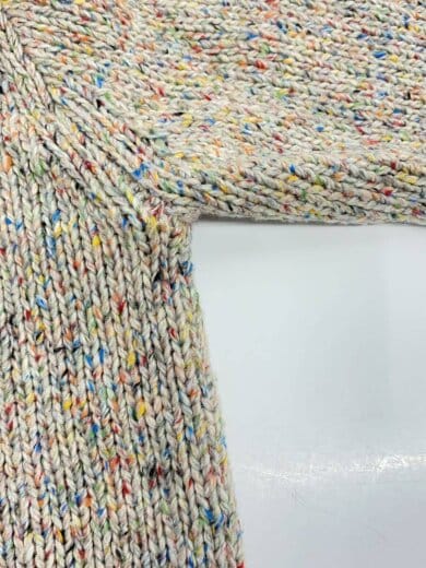 商品画像：3Gカラーネップ/ニット・セーター(厚手)/L/アクリル/マルチカラー/無地/11-15-0006-147// 8