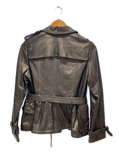 商品画像：ダブルライダースジャケット/ボタン/XL/羊革/BLK 2