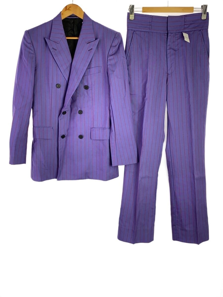 LITTLEBIG / 22SS/ダブル/ピークドラペル/スーツ/46/ウール/パー/ストライプ/LB221-JK04/PT04