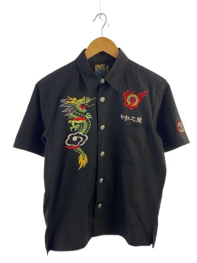 商品画像：PINK DRAGON/半袖シャツ/M/コットン/ブラック 1