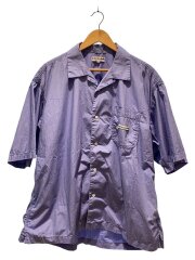 Magazine Pocket Chain Stitch Open Collar Shirt/1006390900003