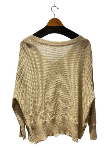 商品画像：カーディガン(薄手)/カノコ2WAY/ポリエステル/BEG/21-080-220-2001-2-0 2