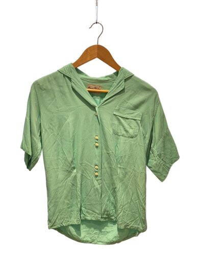 商品画像：CrownPrince/60s～/ボウリングシャツ/開襟/34/--/GRN// 1