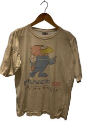 FRANCE98/COUPE DU MONDE/Tシャツ/M/コットン/WHT/プリント