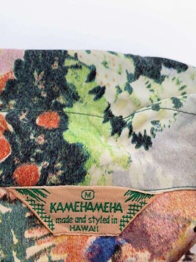 商品画像：SUN SURF/メニュー柄/アロハシャツ/M/レーヨン/マルチカラー/総柄/SS31218 3