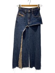 20ss/D-IZZIER ISP/スリット/ワイドパンツ/23/コットン/IDG