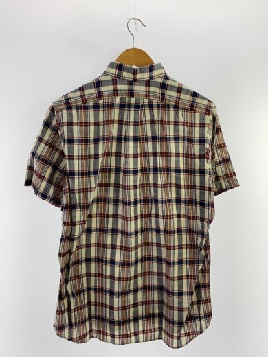 商品画像：CLASSIC FIT/ボタンダウン/半袖シャツ/15/コットン/レッド/マドラスチェック 2