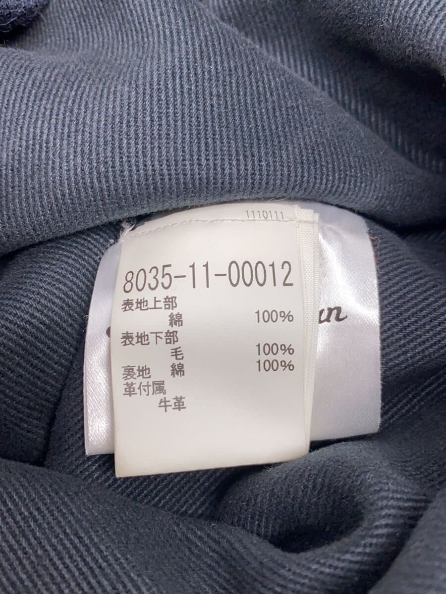 Nigel Cabourn × HARRIS TWEED / ウール切替/DECKWEAR /48/コットン/ネイビー/8035-11-00012