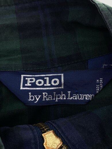 商品画像：三角タグ/ハリントンジャケット/ブラックウォッチ/L/コットン/NVY/チェック// 3