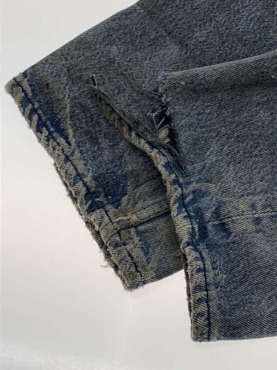 商品画像：501/USA製/W31L34/ダメージ/襤褸/ワッペン/31/デニム/IDG 7