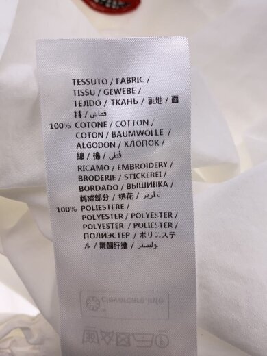 商品画像：リップスワッペンシャツ/39/コットン/WHT/557007 5