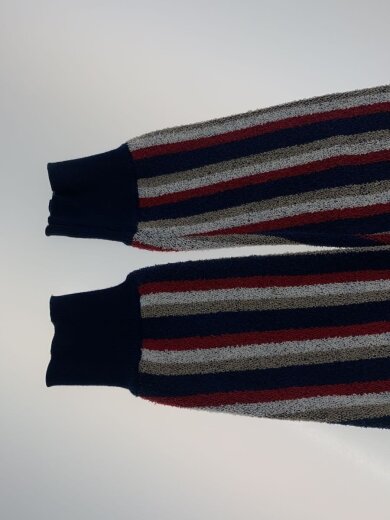 商品画像：マルチストライプカーディガン/46/コットン/NVY/ストライプ/24-15-0114-479 6